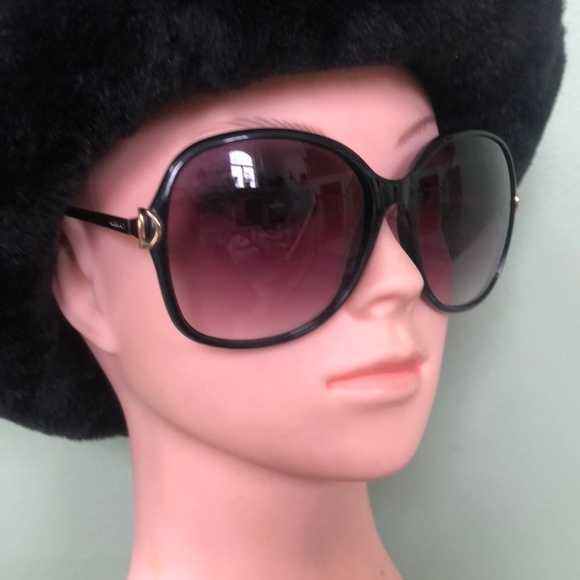 Gucci Authenticated Oversized Black Sunglasses main image 6